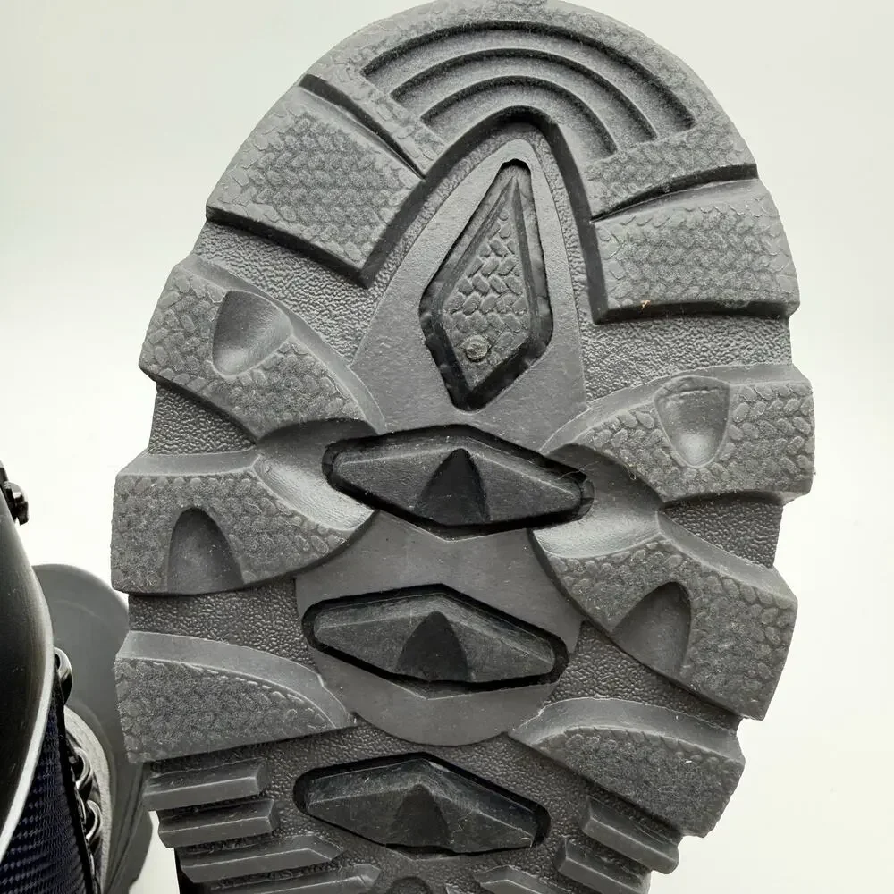 Kamik Kids Luke Snow Boots US 2 EU 33.5 Navy Waterproof NIB